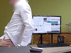 LOAN4K. Arousing teen practices dirty pussy penetration with the creditor