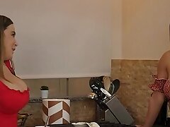 Busty Friends Confess Their Love, Passionately Scissor & Fuck For The First Time - GirlfriendsFilms