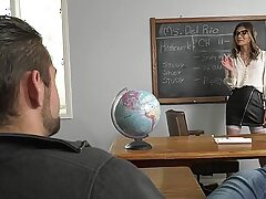 GenderX - Trans Teacher Takes Hard Dick From Student's Brother