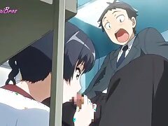 Animation stunner with monstrous funbags and dark hair is about to get her daily dosage of shag