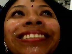 Indian Honey Gets Cum Facial In A Dreier