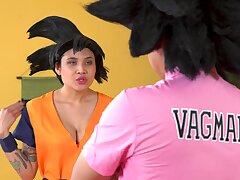Dragon Ball Z Porno-Parodie: "Dragon Boob Z"