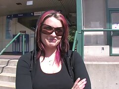 Deutschen Obdachlosen Teen erhalten verführen zum ersten Mal ficken für Geld