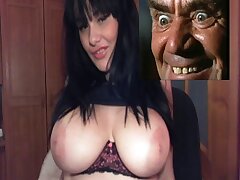 Big Tit Mädchen wackelt sie tits