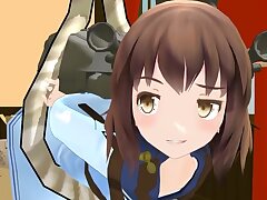 Spanking-anime