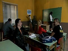 Hot MILF European Teacher