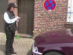 Deutsche Mutter erhalten gefickt Hardcore nach verführen auf Straße