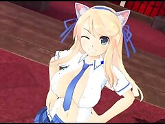 Senran Kagura Blondie nackt-mod!