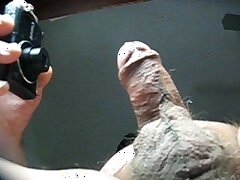 68 Yrold Opa #137 Sperma Reife schließen Closeup wichsen ungeschnitten