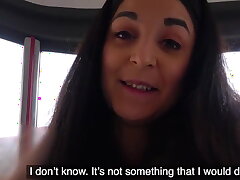 Public Agent Hot creampie Höhepunkt nach Outdoor dampfenden sex